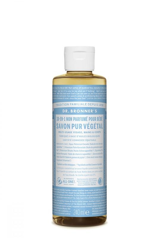 Dr Bronners Flüssigseife Baby mild 240 ml