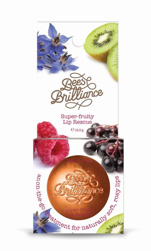 Bees Brilliance Super fruchtige Lippenrettung (12 gr)
