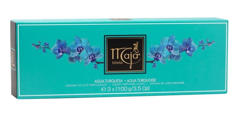 Maja Aqua Turquesa Seife Geschenkbox 3 x 100g (1 Set)