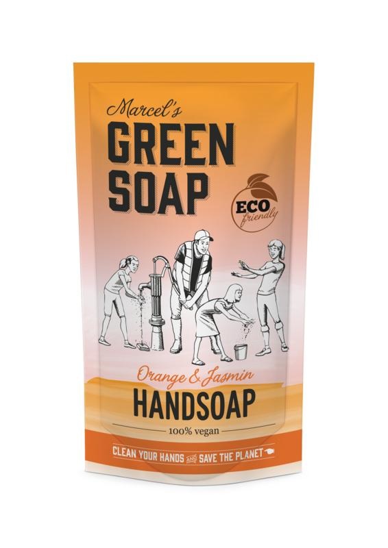Marcel's GR Soap Marcel's GR Soap Handseife Orange & Jasmin Nachfüllpackung (500 ml)