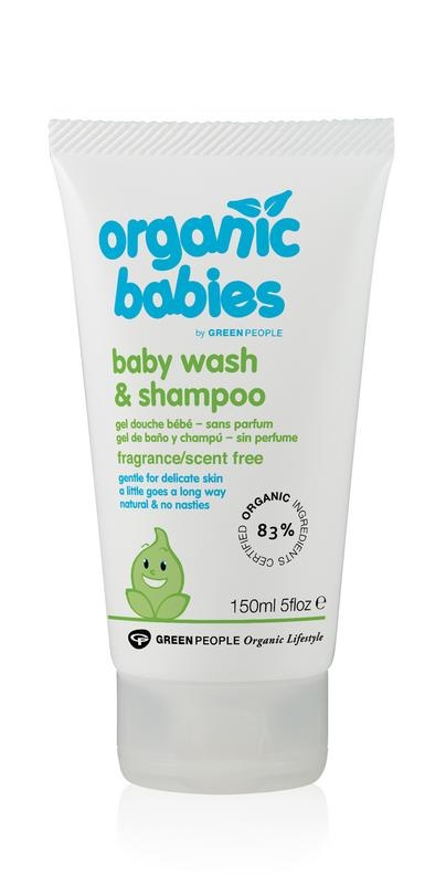 Green People Organic Babies Baby Wash & Shampoo Duftfrei (150 Ml)