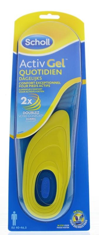 Scholl Scholl Activgel daily man (2 Stück)