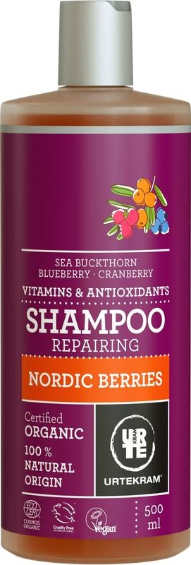 Urtekram Urtekram Shampoo Nordische Johannisbeere normales Haar (500 ml)