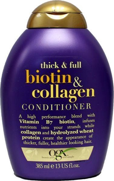 OGX Dicker & voller Biotin & Kollagen Conditioner Bio 385 ml