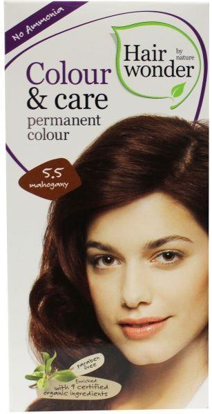 Hairwonder Hairwonder Farbe & Pflege Mahagoni 5.5 (100 ml)