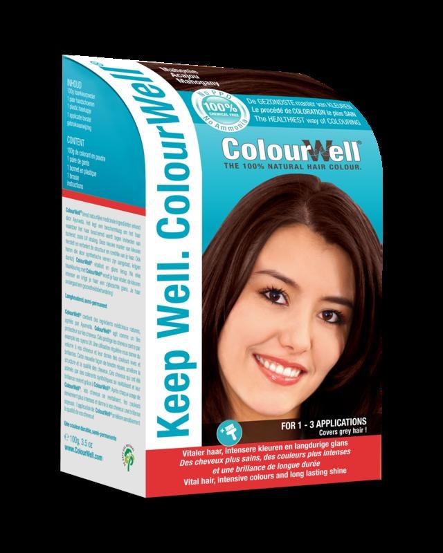 Colourwell 100% natürliche Haarfarbe Mahagoni (100 gr)