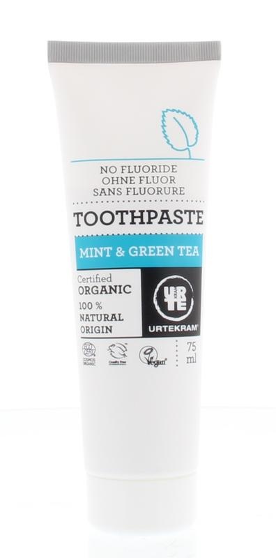 Urtekram Zahnpasta Minze/Grüner Tee (75 Ml)