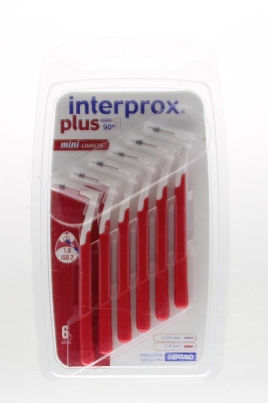 Interprox Interprox Plus Pinsel Mini konisch rot (6 Stück)