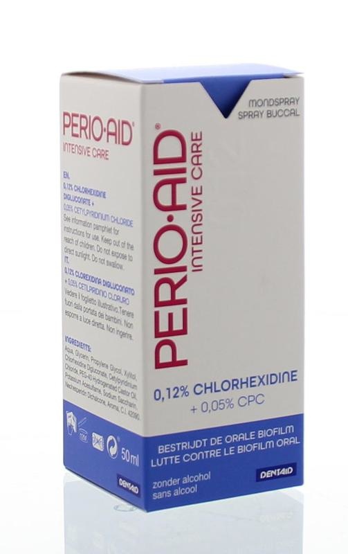 Perio Aid Intensivpflege-Mundspray 0,12 % CHX (50 Ml)