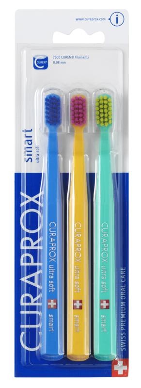 Curaprox Zahnbürste smart ultra soft (3 Stück)