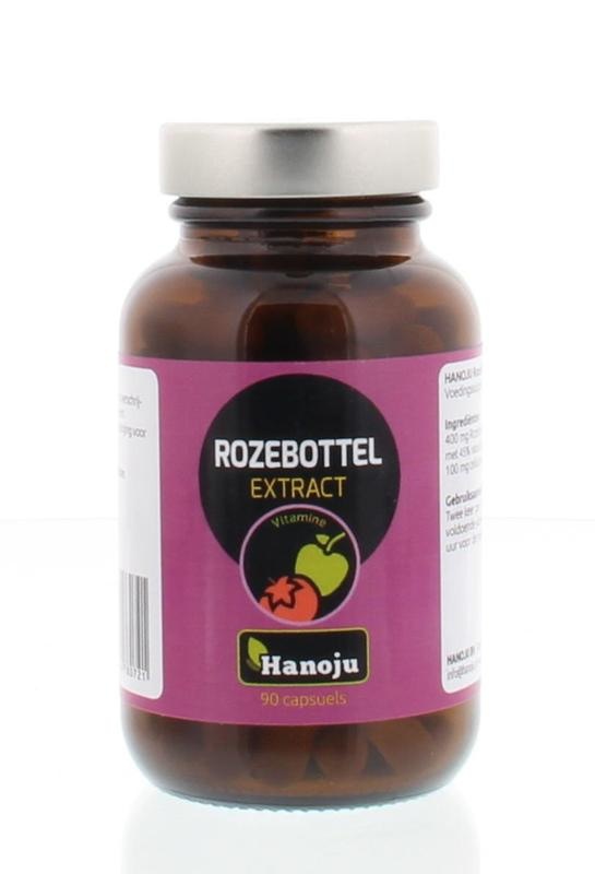 Hanoju Hanoju Hagebuttenextrakt 45 % Vit C 500 mg (90 Caps)