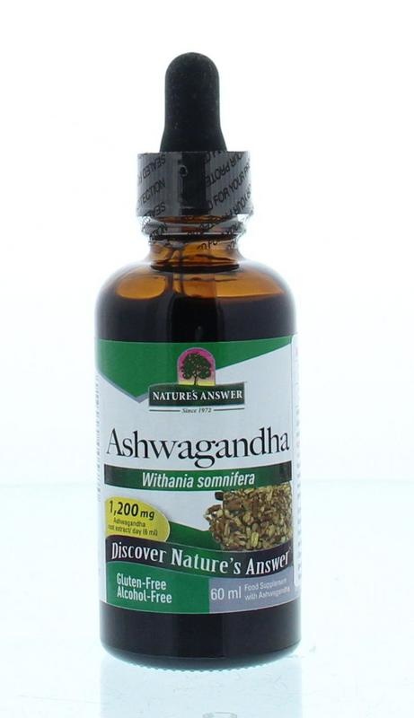 Natures Answer Ashwagandha-Extrakt alkoholfrei (60 Ml)