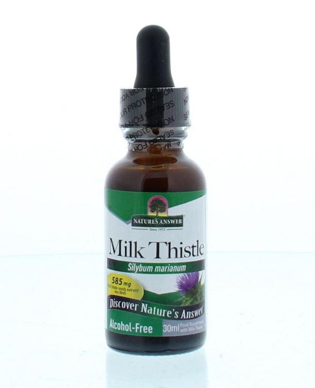 Natures Answer Mariendistelextrakt alkoholfrei (30 Ml)