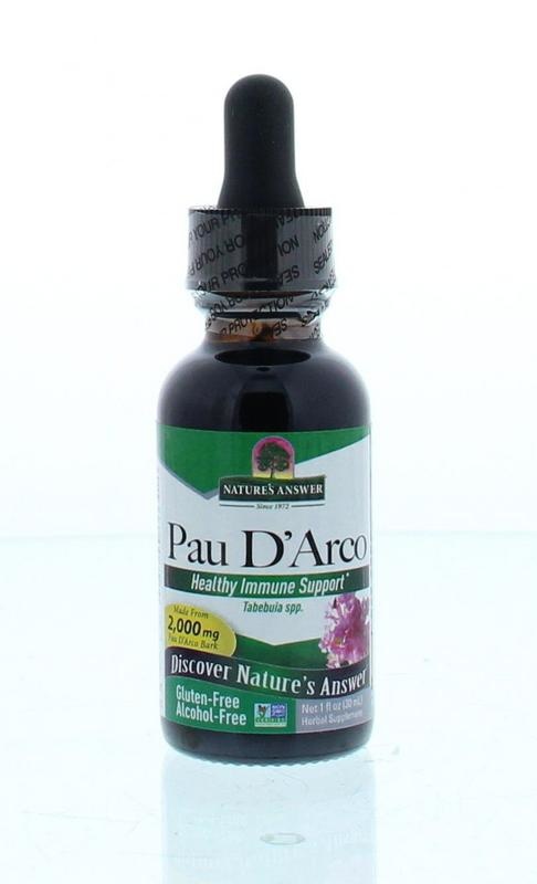 Natures Answer Pau d'arco-Extrakt alkoholfrei (30 Ml)