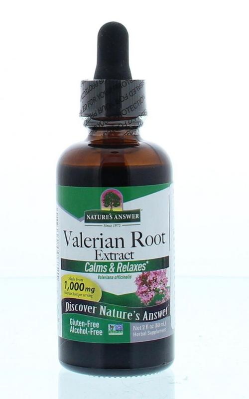 Natures Answer Baldrian-Extrakt alkoholfrei (60 Ml)