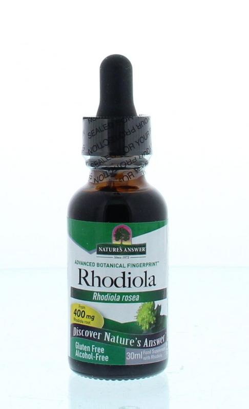 Natures Answer Rhodiola-Extrakt alkoholfrei standardisiert (30 Ml)