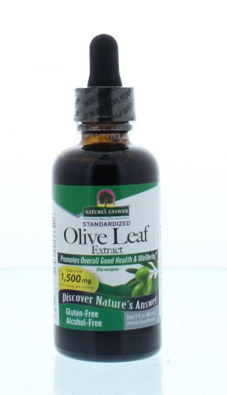 Natures Answer Olivenblattextrakt alkoholfrei (60 Ml)