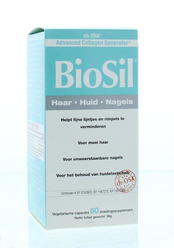 Biosil Silicon Skin Haarnägel (60 Caps)