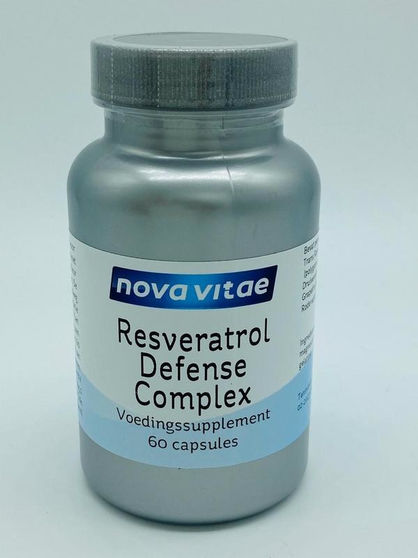 Nova Vitae ResveratRol 100 mg Abwehrkomplex (60 Caps)