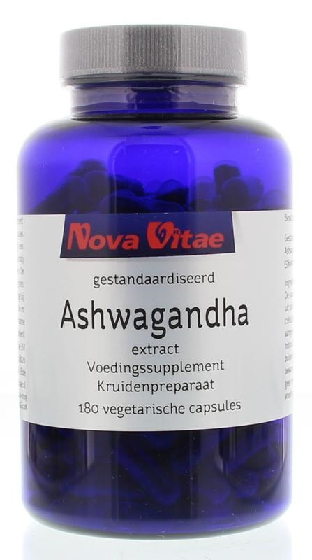 Nova Vitae Nova Vitae Ashwagandha-Extrakt (180 vegetarische Kapseln)