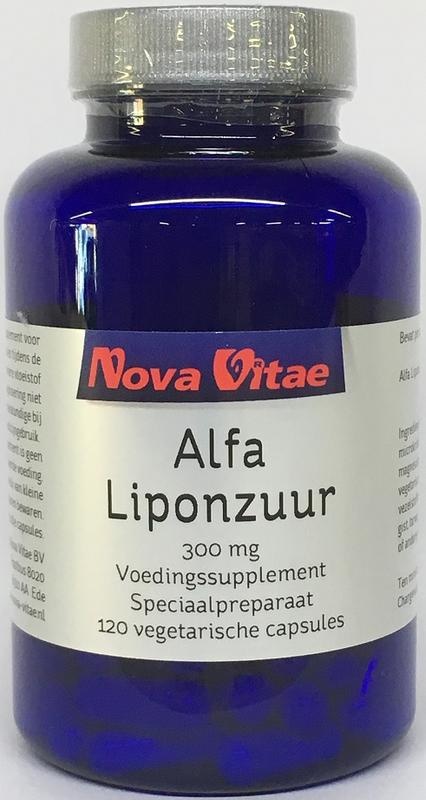 Nova Vitae Alpha-Liponsäure 300 mg (120 Caps)