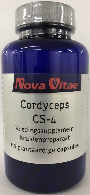 Nova Vitae Nova Vitae Cordyceps sinensis CS-4 750 mg (60 Caps)
