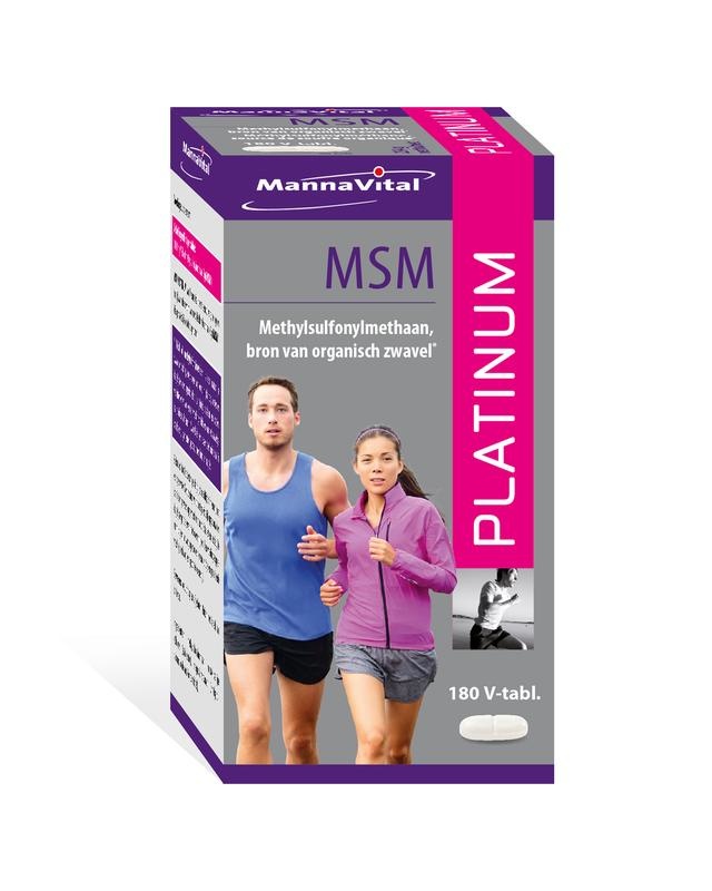Mannavital Msm Platin (180 Tab)