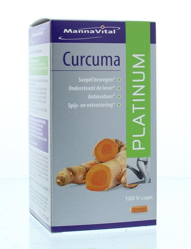Mannavital Kurkuma Platin (180 VCaps)