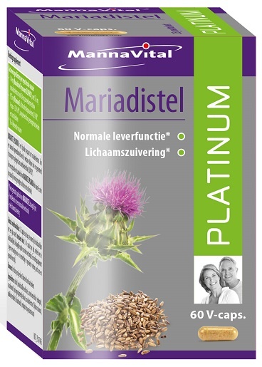 Mannavital Mannavital Mariendistel Platin (60 VCaps)