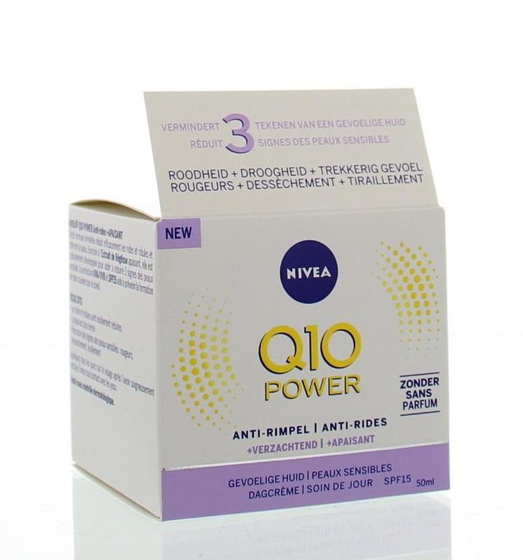 Nivea Q10 Power Tagescreme SPF15 sensitive (50 Ml)