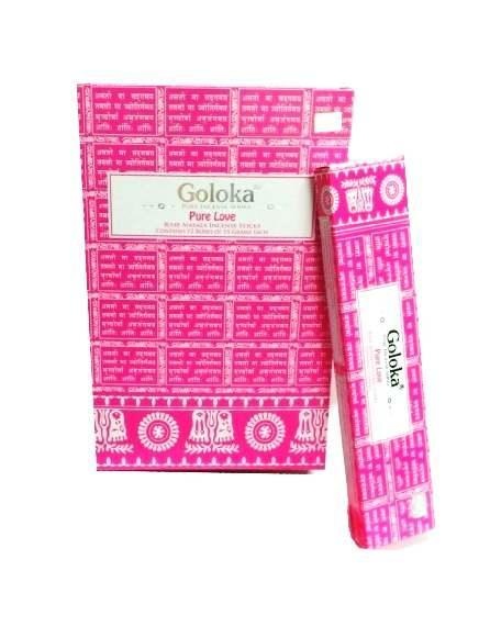 Goloka Räucherstäbchen goloka pure love (15 gr)