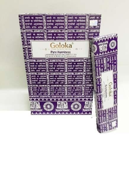 Goloka Räucherstäbchen Goloka reines Glück (15 gr)