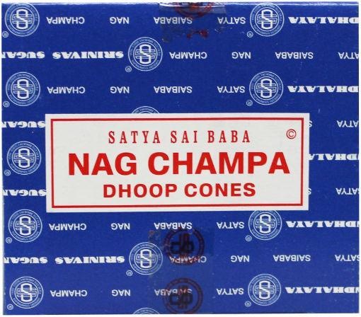 Satya Satya Räucherkegel satya nag champa (12 Stück)