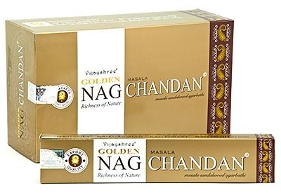 Vijayshree Vijayshree Räucherstäbchen Golden Nag Chandan (14 Stück)