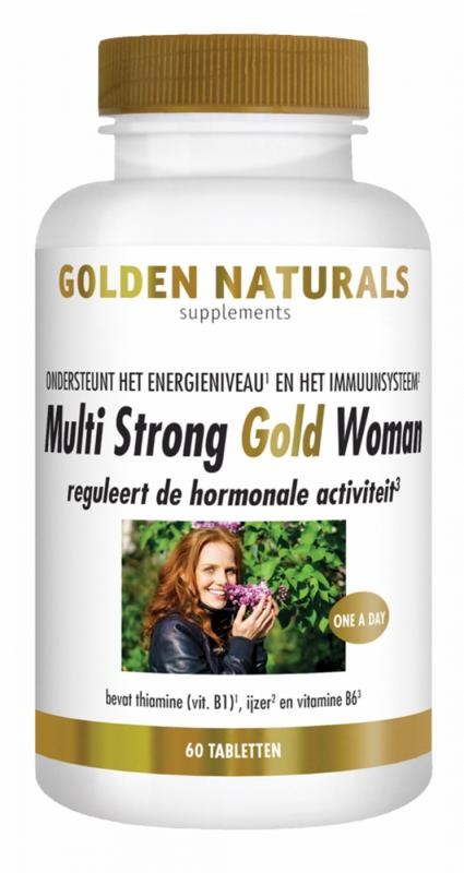 Golden Naturals Multi starke Gold Frau 60 Tabletten