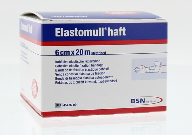 Elastomull Haft 20 mx 6 cm 45476 beige/weiß (1 Stück)