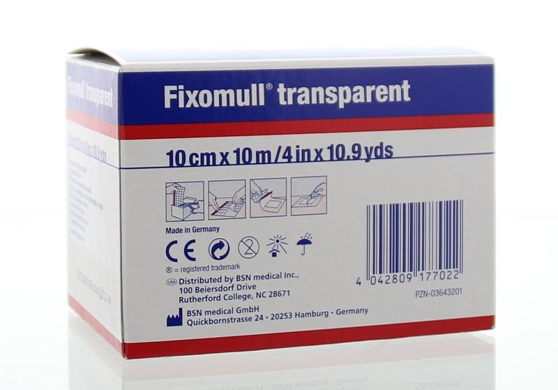 Fixomull Fixomull Transparent 10 mx 10 cm 7221601 (1 Stück)