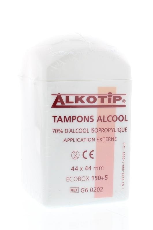 Alkotip Alkoholtupfer Alkotip Spender (155 Stück)