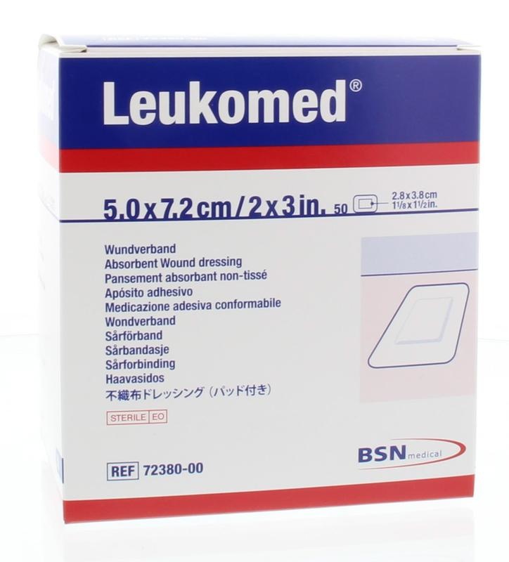 Leukomed 7,2 x 5 cm steril (50 Stück)