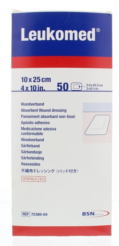 Leukomed Leukomed 10,0 x 25 cm steril (50 Stück)