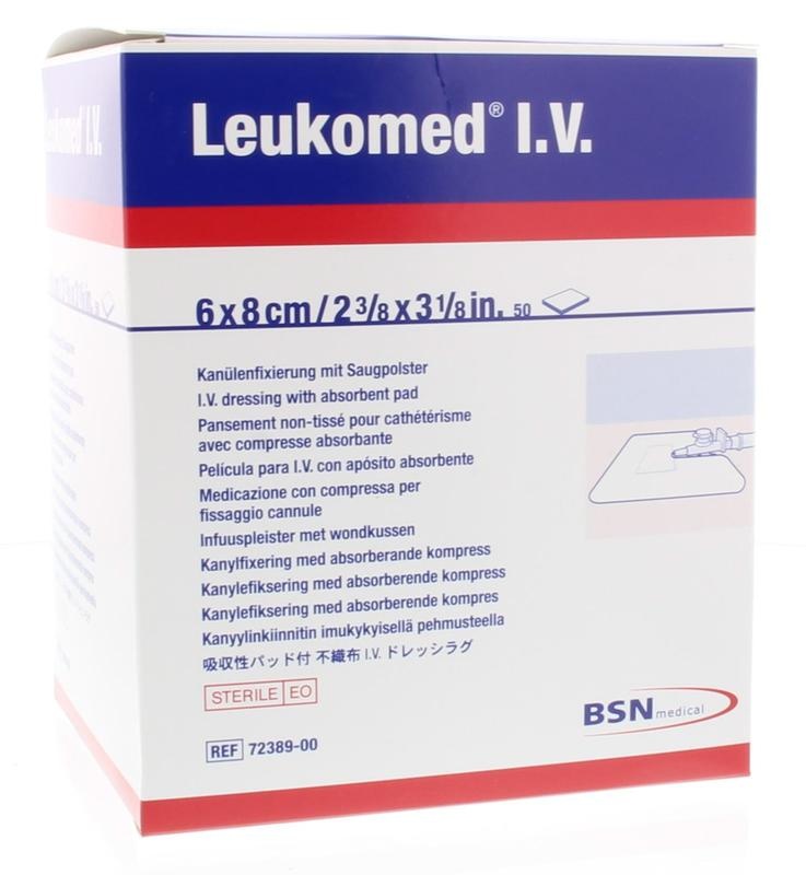 Leukomed Leukomed Infusionspflaster 6 x 8 cm (50 Stück)