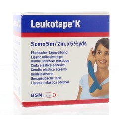 Leukotape K 5 mx 5,0 cm blau (1 Stück)