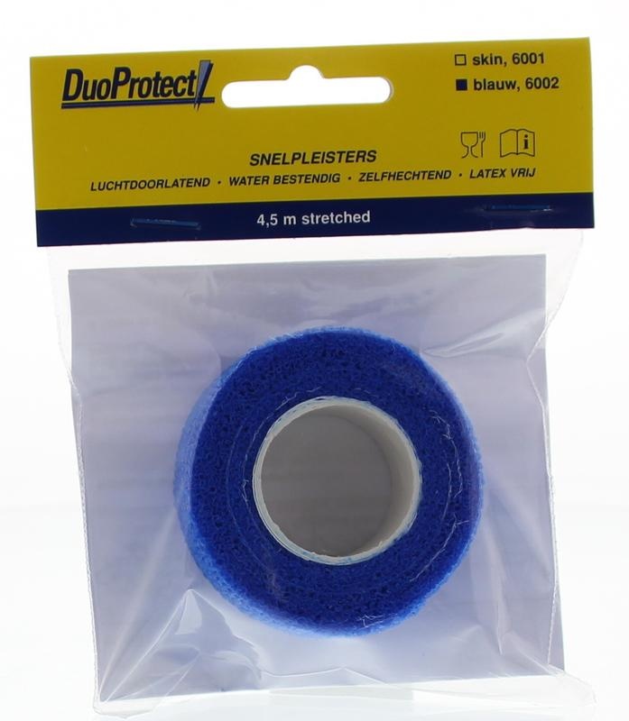 Duoprotect Schnellpflaster blau (1 Rolle)