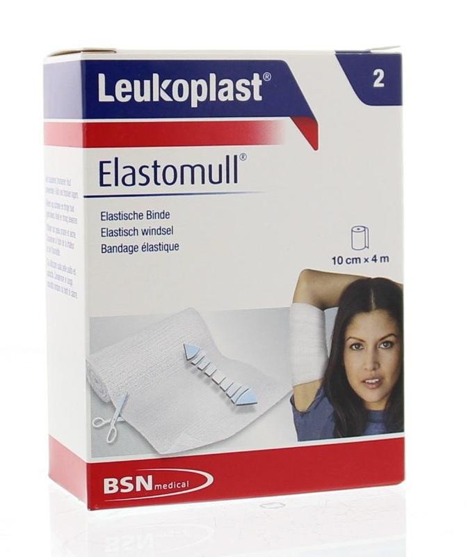 Leukoplast Elastomull 4 mx 10 cm (2 Stück)