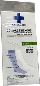 Solvacare Kompressionsstrumpf weiß S 19 - 23 cm (1 Paar)