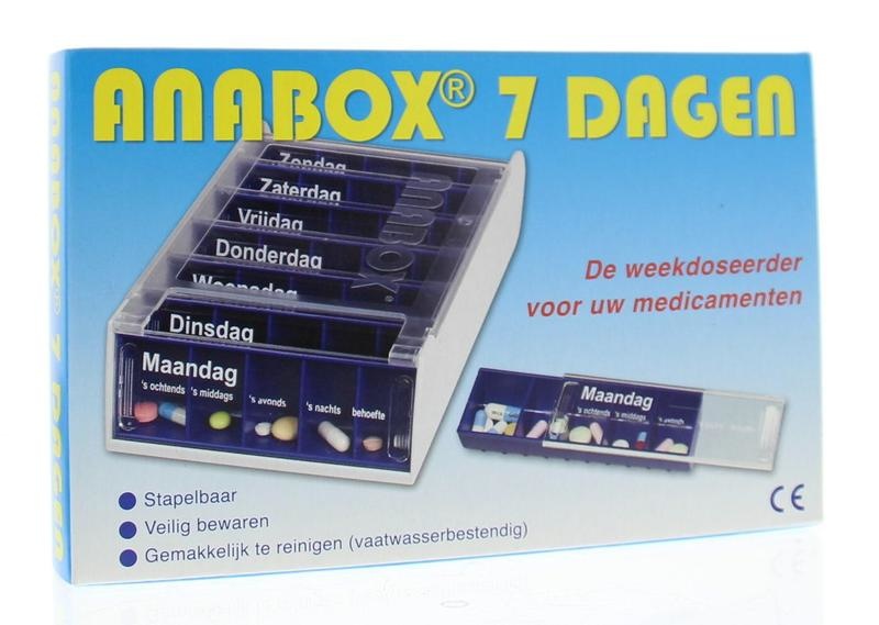 Spruyt Hillen Anabox 7 Tage blau (1 Stück)