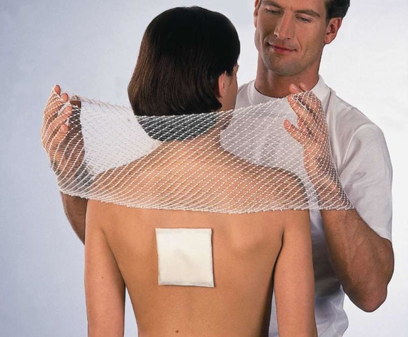 TG Fixnetzbandage E dehnbar 4 Meter Kopf/Rumpf/groß (1 Stück)