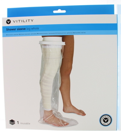 Vitility Duschabdeckungsbein ganz (1 Stück)