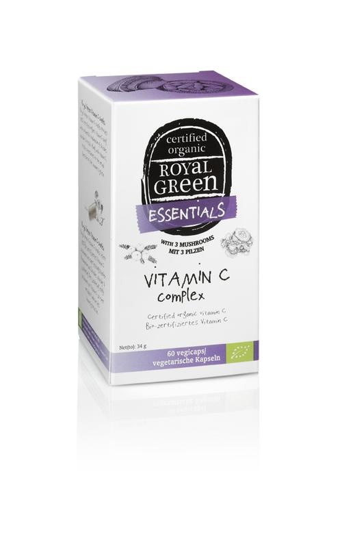 Royal Green Royal Green Vitamin C-Komplex Bio (60 vegetarische Kapseln)
