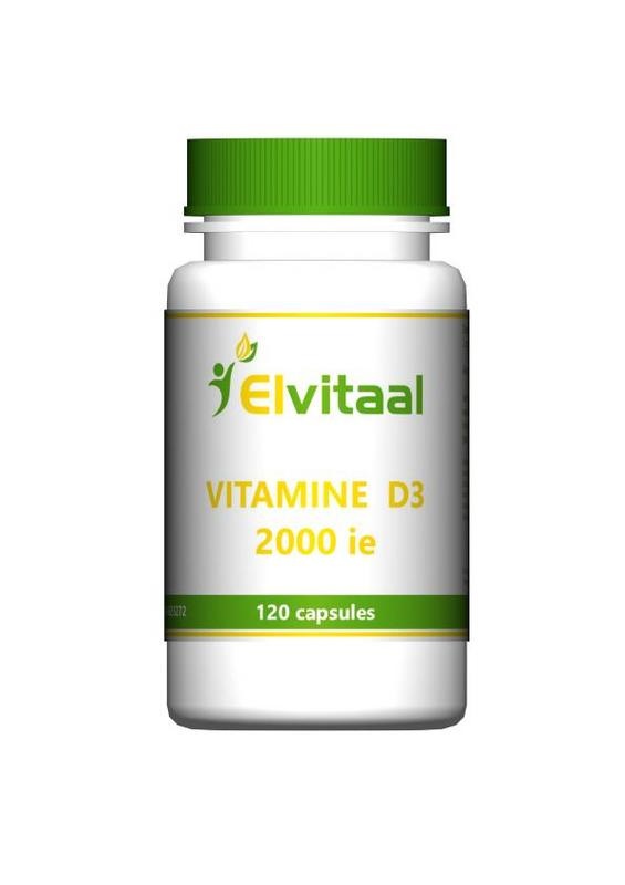 Elvitaal/elvitum Vitamin D3 2000 IE 50 µg (120 Caps)